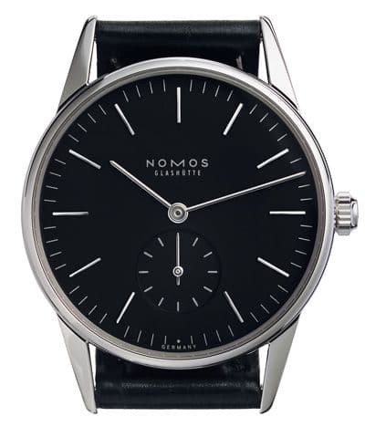 Nomos Glashütte Orion 35 Anthracite / Closed Case Back