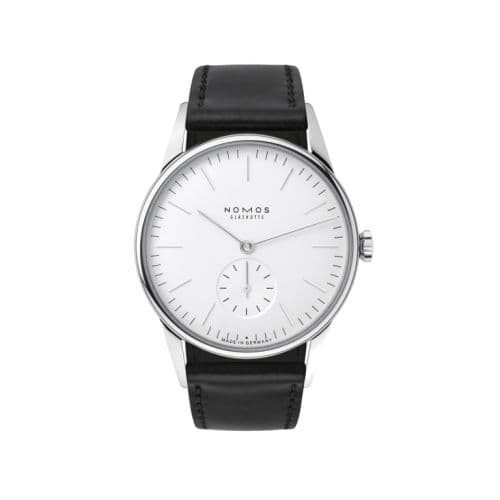 Nomos Glashütte Orion 35 White / Close Case Back