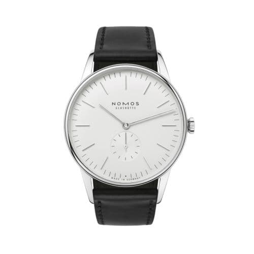 Nomos Glashütte Orion 38 White / Open Case Back