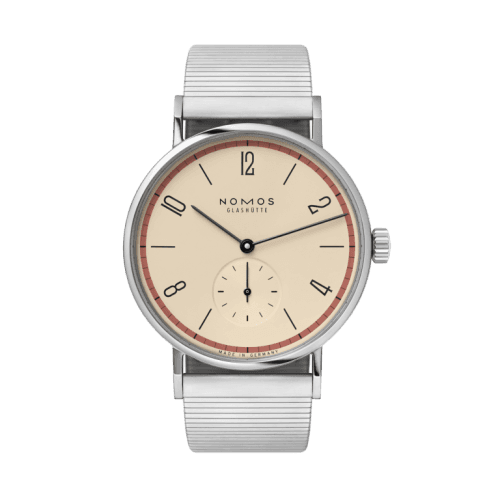 Nomos Glashütte Tangomat A Century of Bauhaus Red