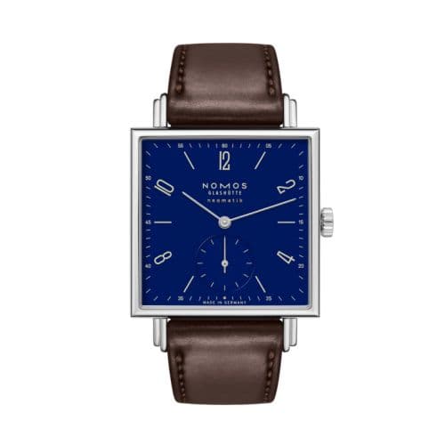 Nomos Glashütte Tetra Neomatik 39 175 Years Watchmaking Glashütte Blue