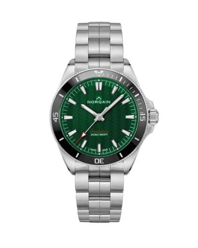 Norqain Adventure Neverest 40 Stainless Steel / Green / Bracelet