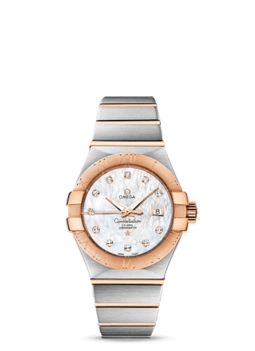 Omega Constellation Co-Axial 31 Stainless Steel / Red Gold / MOP