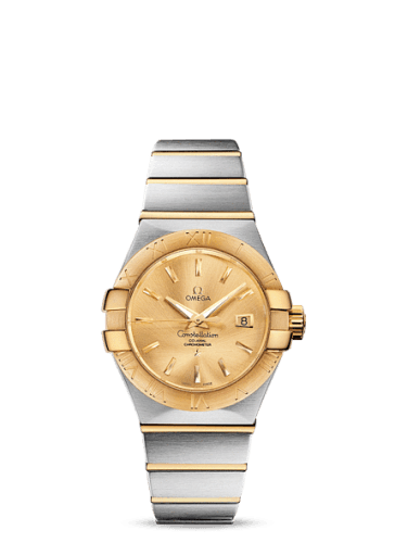 Omega Constellation Co-Axial 31 Stainless Steel / Yellow Gold / Champagne