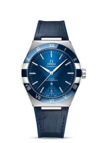 Omega Constellation Master Chronometer 41 Stainless Steel / Ceramic / Blue