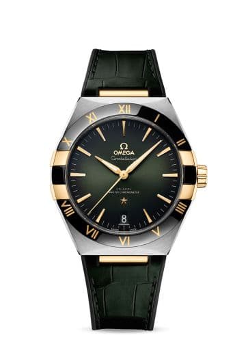 Omega Constellation Master Chronometer 41 Stainless Steel / Yellow Gold / Ceramic / Green