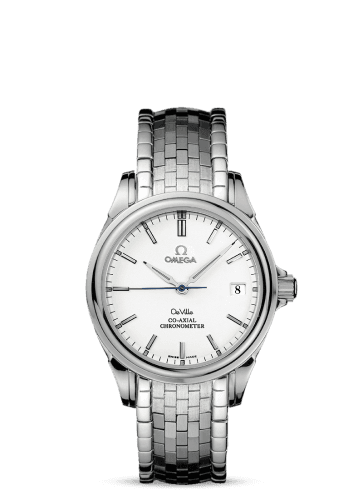 Omega De Ville Co-Axial 35 Stainless Steel / Silver / Bracelet