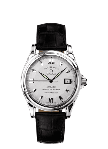 Omega De Ville Co-Axial 37.5 White Gold / Silver / LTD