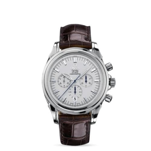 Omega De Ville Co-Axial 41 Chronograph Stainless Steel / Silver