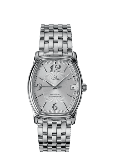 Omega De Ville Prestige Automatic 31.2 Tonneau Stainless Steel / Silver / Bracelet
