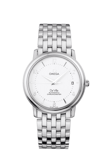 Omega De Ville Prestige Automatic 34.7 Stainless Steel / Silver / Bracelet