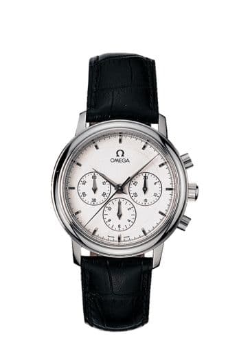 Omega De Ville Prestige Chronograph Stainless Steel / Silver
