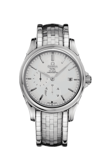 Omega De Ville Prestige Co-Axial 38.7 Power Reserve Stainless Steel / Silver / Bracelet