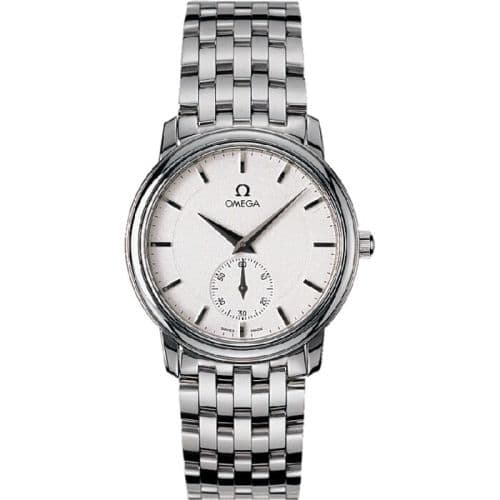 Omega De Ville Prestige Small Seconds 34.4 Stainless Steel / Silver / Bracelet