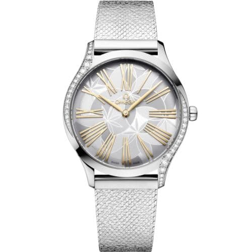Omega De Ville Trésor 36 Stainless Steel / Silver - Frangipani / Bracelet