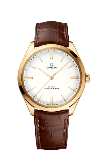 Omega De Ville Trésor Master Chronometer Yellow Gold / White Enamel