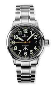 Omega Dynamic III Date Stainless Steel / Black / Bracelet / Japan