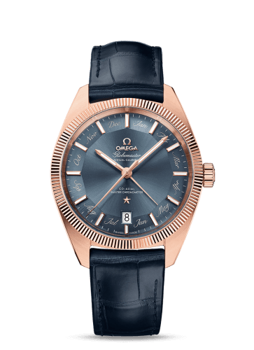 Omega Globemaster Annual Calendar Sedna Gold / Grey