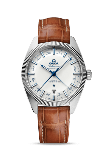 Omega Globemaster Annual Calendar Stainless Steel / White