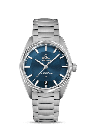 Omega Globemaster Stainless Steel / Blue / Bracelet