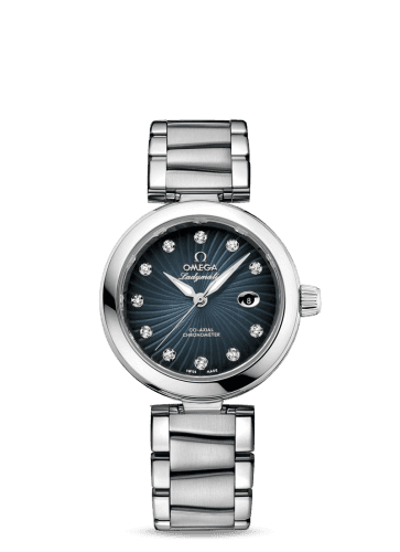 Omega LadyMatic Co-Axial 34 Stainless Steel / Grey / Bracelet