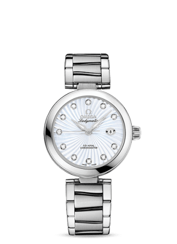 Omega LadyMatic Co-Axial 34 Stainless Steel / MOP / Bracelet