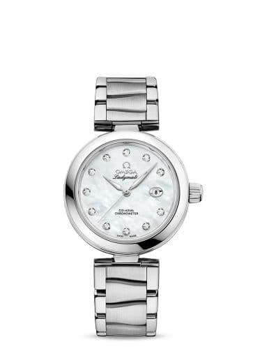 Omega LadyMatic Co-Axial 34 Stainless Steel / MOP / Bracelet