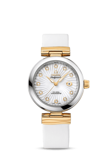 Omega LadyMatic Co-Axial 34 Stainless Steel / Yellow Gold / MOP