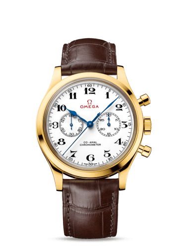 Omega Museum Collection N° 10 Olympic Official Timekeeper Co-Axial Chronograph Yellow Gold