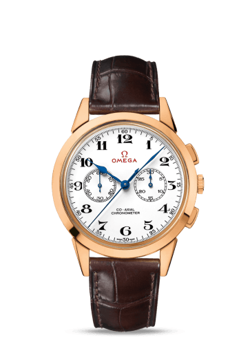 Omega Museum Collection N° 8 Olympic Official Timekeeper Co-Axial Chronograph Pink Gold