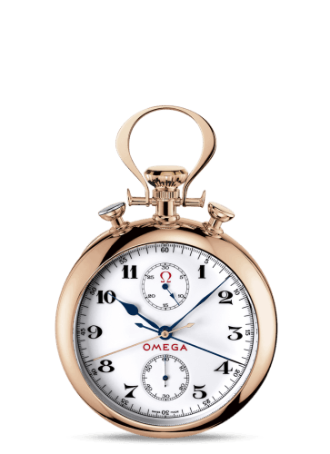 Omega Olympic Pocket Watch 1932 Red Gold