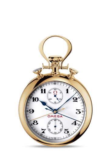 Omega Olympic Pocket Watch 1932 Yellow Gold