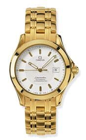 Omega Seamaster 120M Automatic 36.25 Yellow Gold / White
