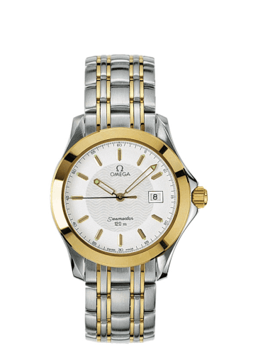 Omega Seamaster 120M Quartz 41 Stainless Steel / Yellow Gold / White / Bracelet