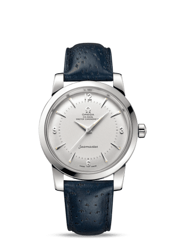 Omega Seamaster 1948 Central Seconds Stainless Steel / Silver / Leather