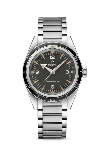 Omega Seamaster 300 Master Co-Axial Stainless Steel / Black / Bracelet / 60th Anniversary