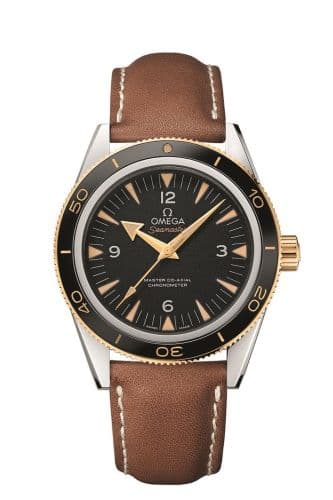 Omega Seamaster 300 Master Co-Axial Steel Stainless Steel / Yellow Gold / Black / Strap