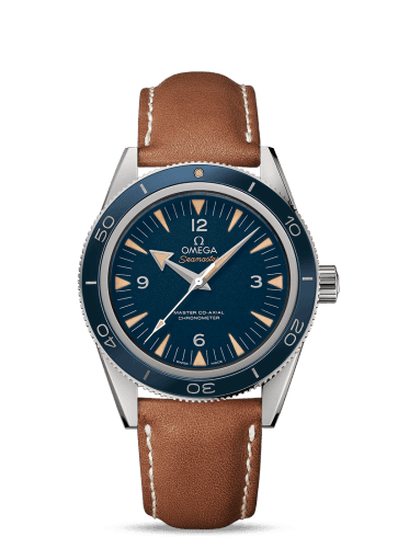 Omega Seamaster 300 Master Co-Axial Titanium / Blue / Strap