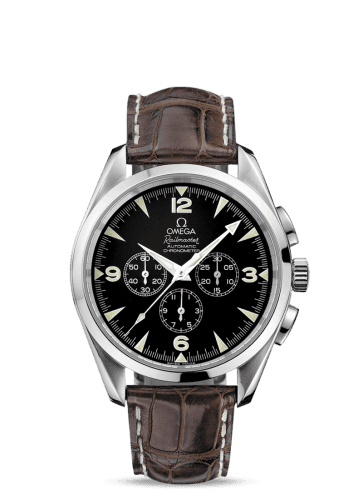 Omega Seamaster Aqua Terra 150M Automatic 42.2 Railmaster Chronograph / Brown Alligator