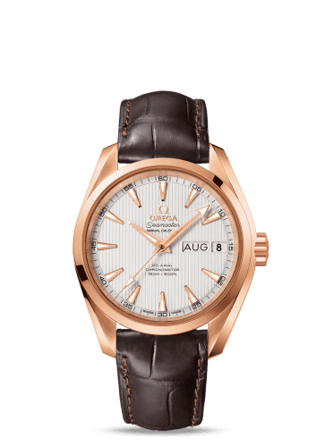 Omega Seamaster Aqua Terra 150M Co-Axial 38.5 Annual Calendar Red Gold / Silver
