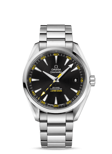 Omega Seamaster Aqua Terra 150m Co-Axial 41.5 Stainless Steel / Black / Bracelet / >15'000 Gauss