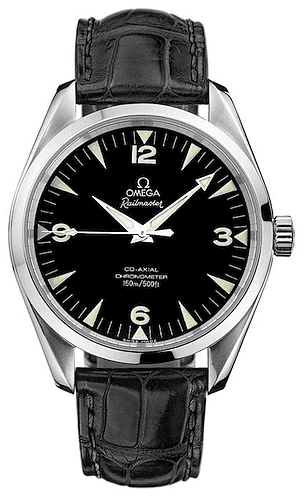 Omega Seamaster Aqua Terra 150M Co-Axial 42.2 Railmaster / Black Alligator