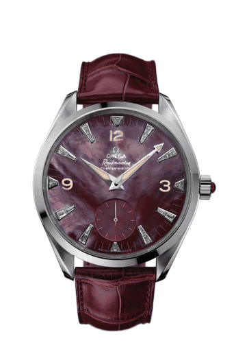 Omega Seamaster Aqua Terra 150M Hand Wound 49.2 Railmaster Stainless Steel / Red MOP