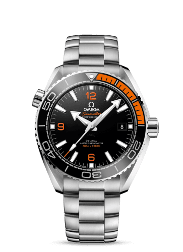 Omega Seamaster Planet Ocean 600M Co-Axial 43.5 Master Chronometer Stainless Steel / Orange / Bracelet