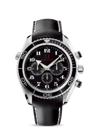 Omega Seamaster Planet Ocean 600M Co-Axial 45.5 Chronograph Stainless Steel / Black / Rubber / Olympic Timeless