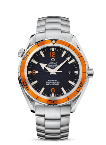 Omega Seamaster Planet Ocean 600M Co-Axial 45.5 Stainless Steel / Orange / Bracelet