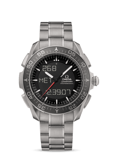 Omega Skywalker X-33 Titanium / Black / Bracelet
