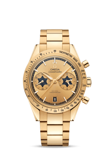 Omega Speedmaster 57 Co-Axial Yellow Gold / Rory McIlroy / Bracelet