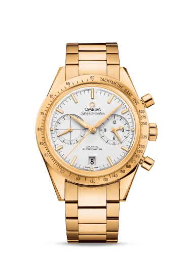 Omega Speedmaster 57 Co-Axial Yellow Gold / Silver / Bracelet