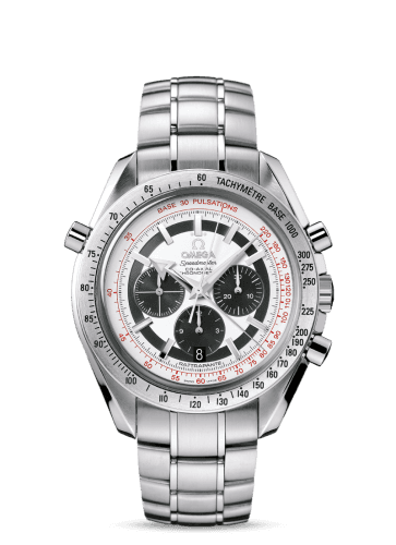 Omega Speedmaster Broad Arrow Co-Axial Rattrapante Stainless Steel / Panda / Bracelet